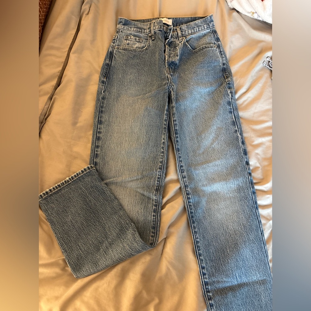 PacSun Light Blue Straight Leg Women's Jeans